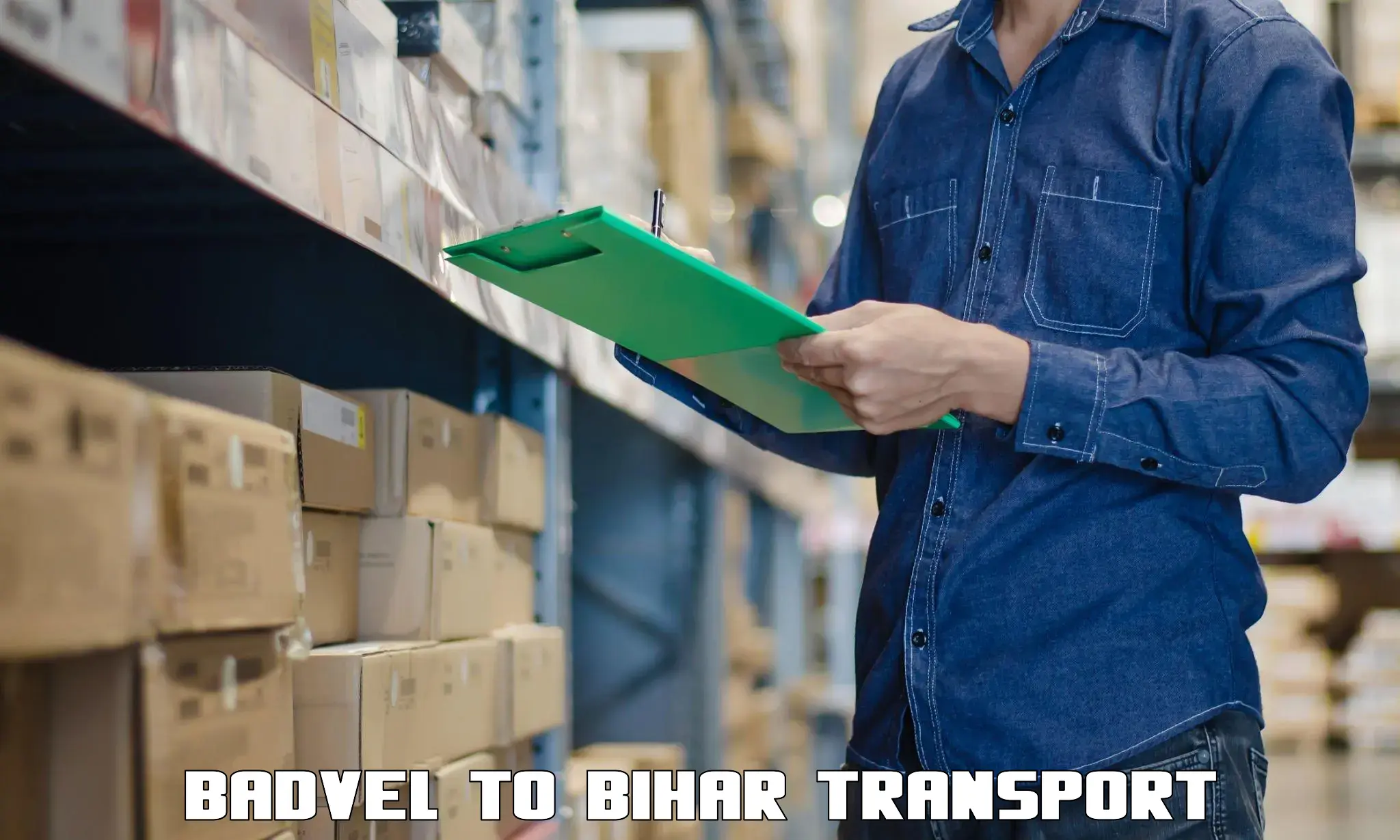 International cargo transportation services Badvel to Dalsinghsarai