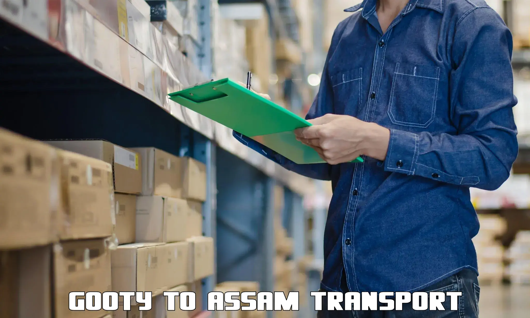 All India transport service in Gooty to Assam