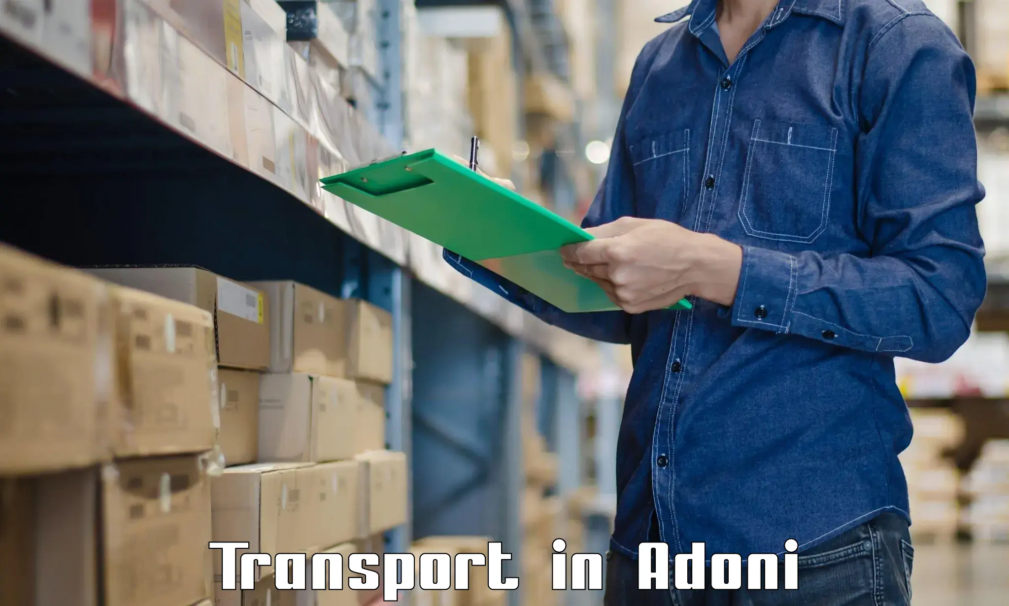 Interstate goods transport in Adoni