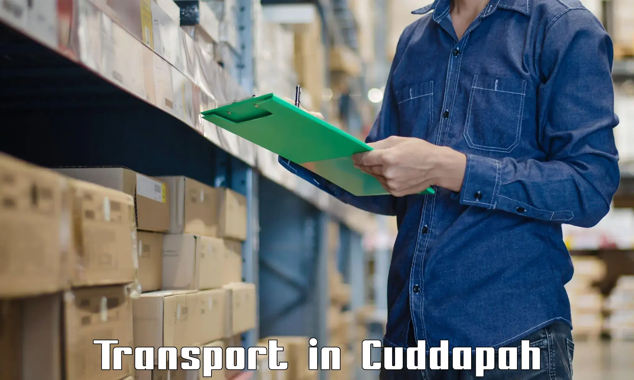 Luggage transport services in Cuddapah