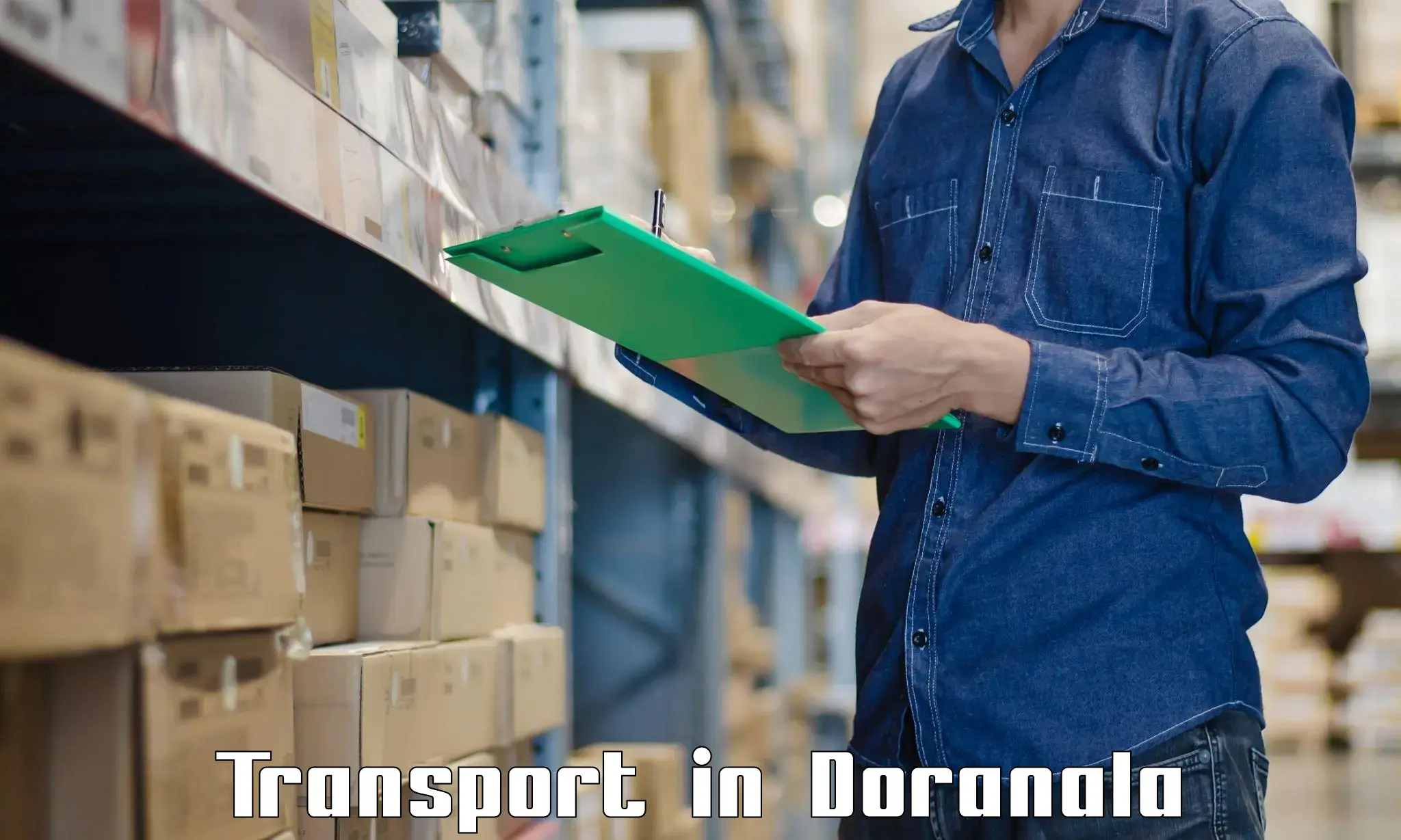 Truck transport companies in India in Doranala
