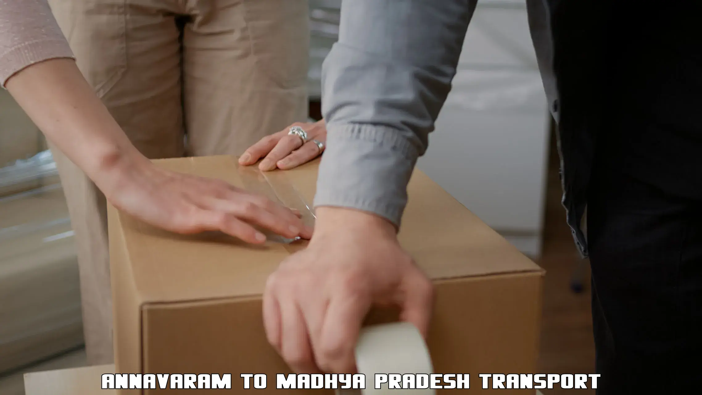 Parcel transport services Annavaram to Garoth