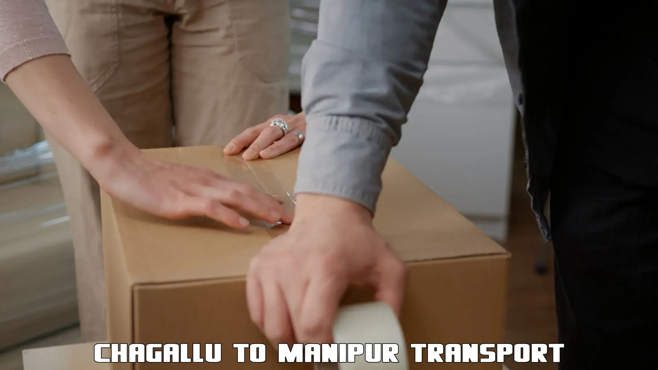 Container transportation services Chagallu to Manipur