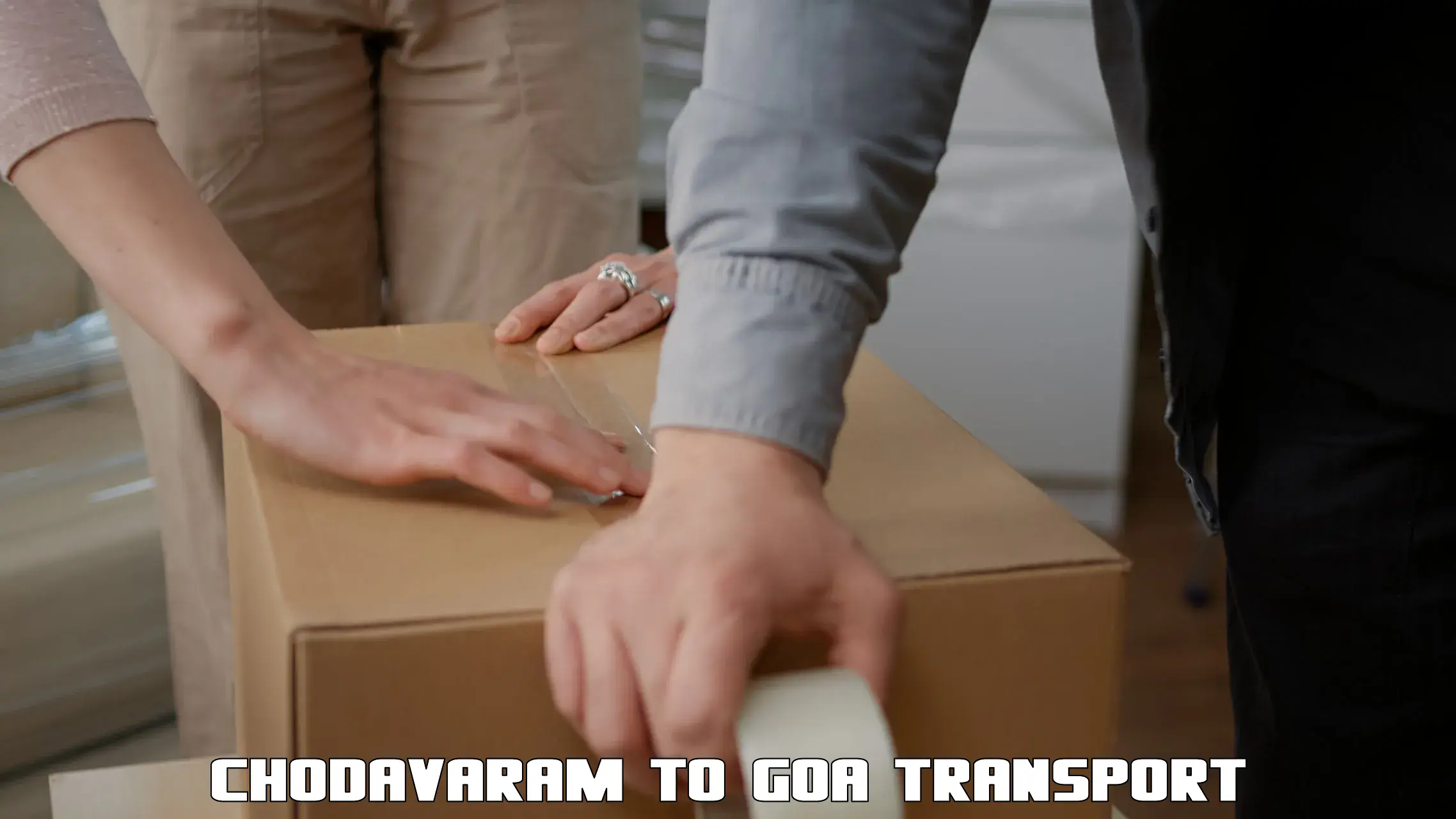 Door to door transport services Chodavaram to IIT Goa