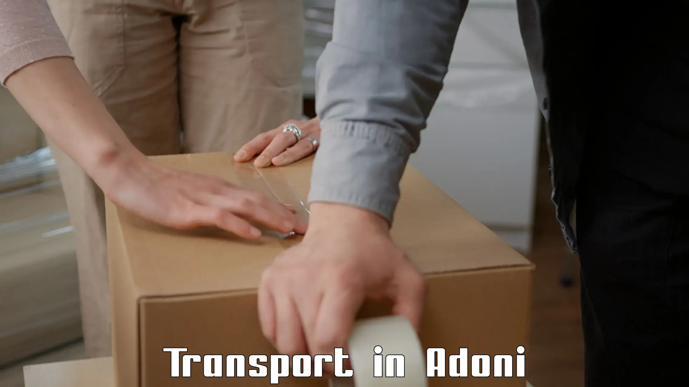 Vehicle courier services in Adoni
