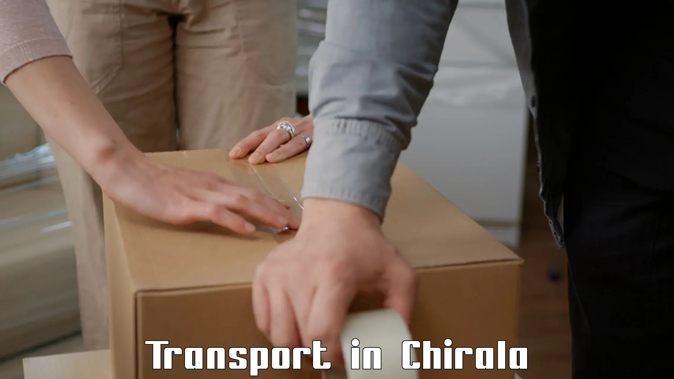 International cargo transportation services in Chirala