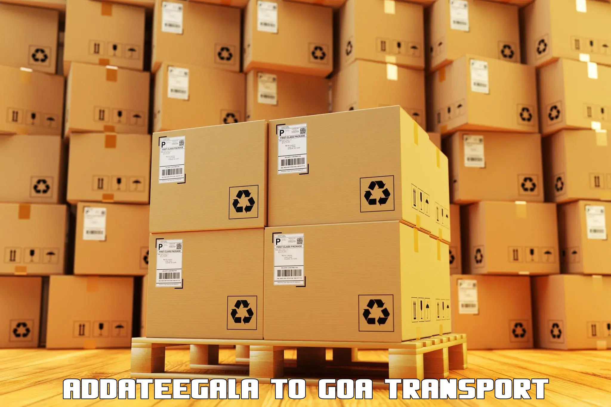 Part load transport service in India Addateegala to IIT Goa