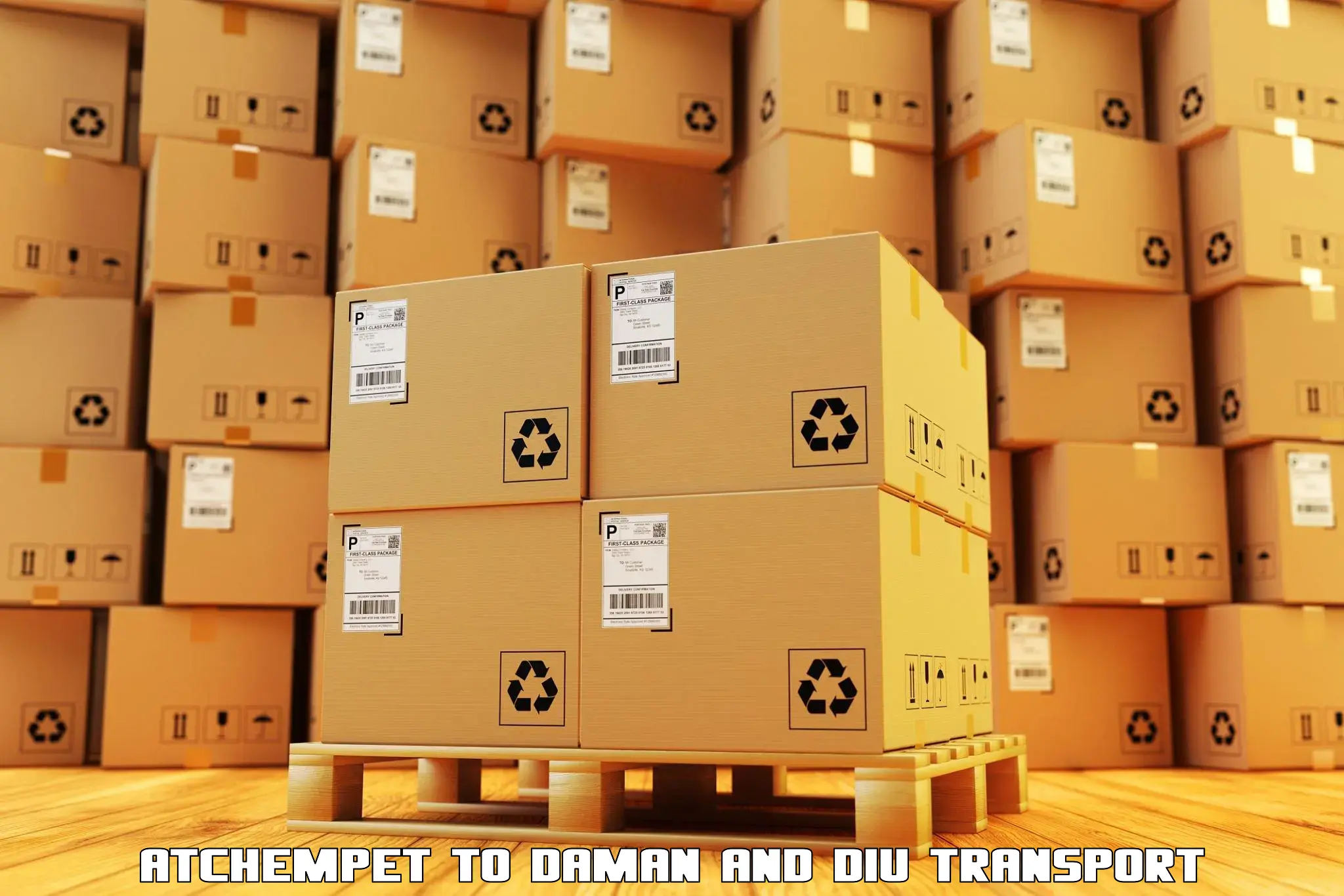 Transport shared services Atchempet to Daman