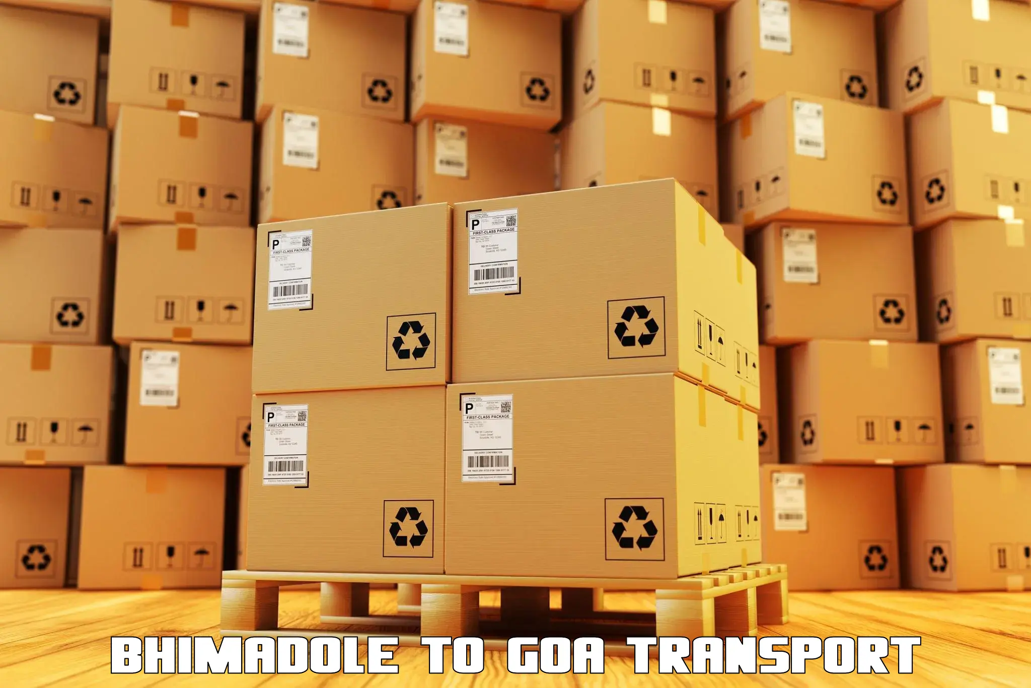 Container transportation services Bhimadole to Goa