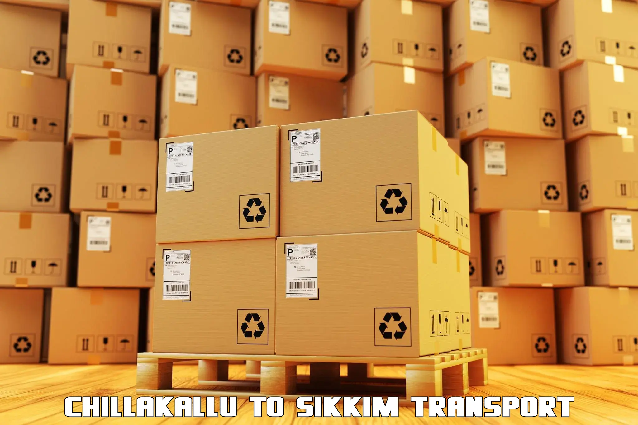 Transportation solution services Chillakallu to South Sikkim