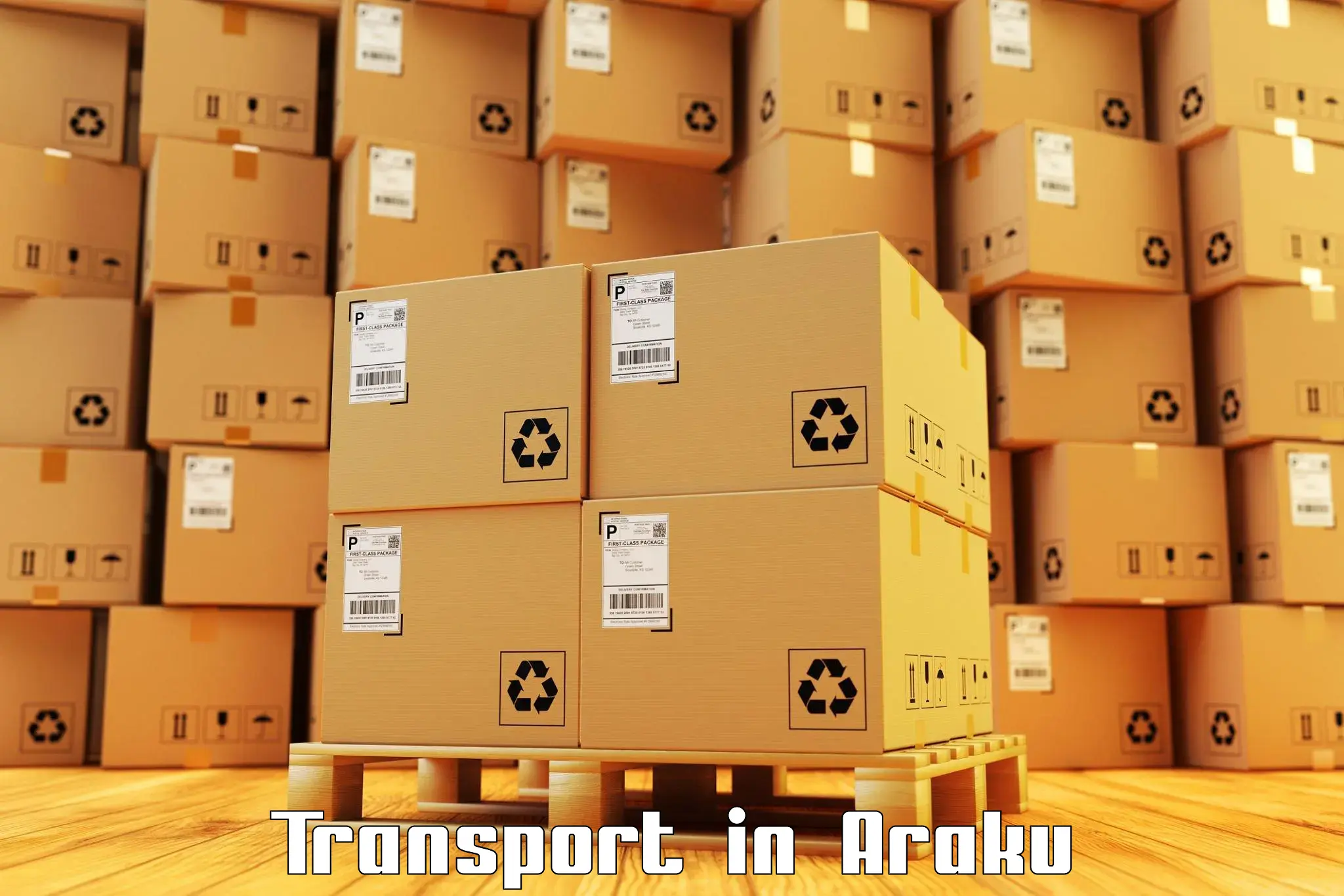 Road transport services in Araku
