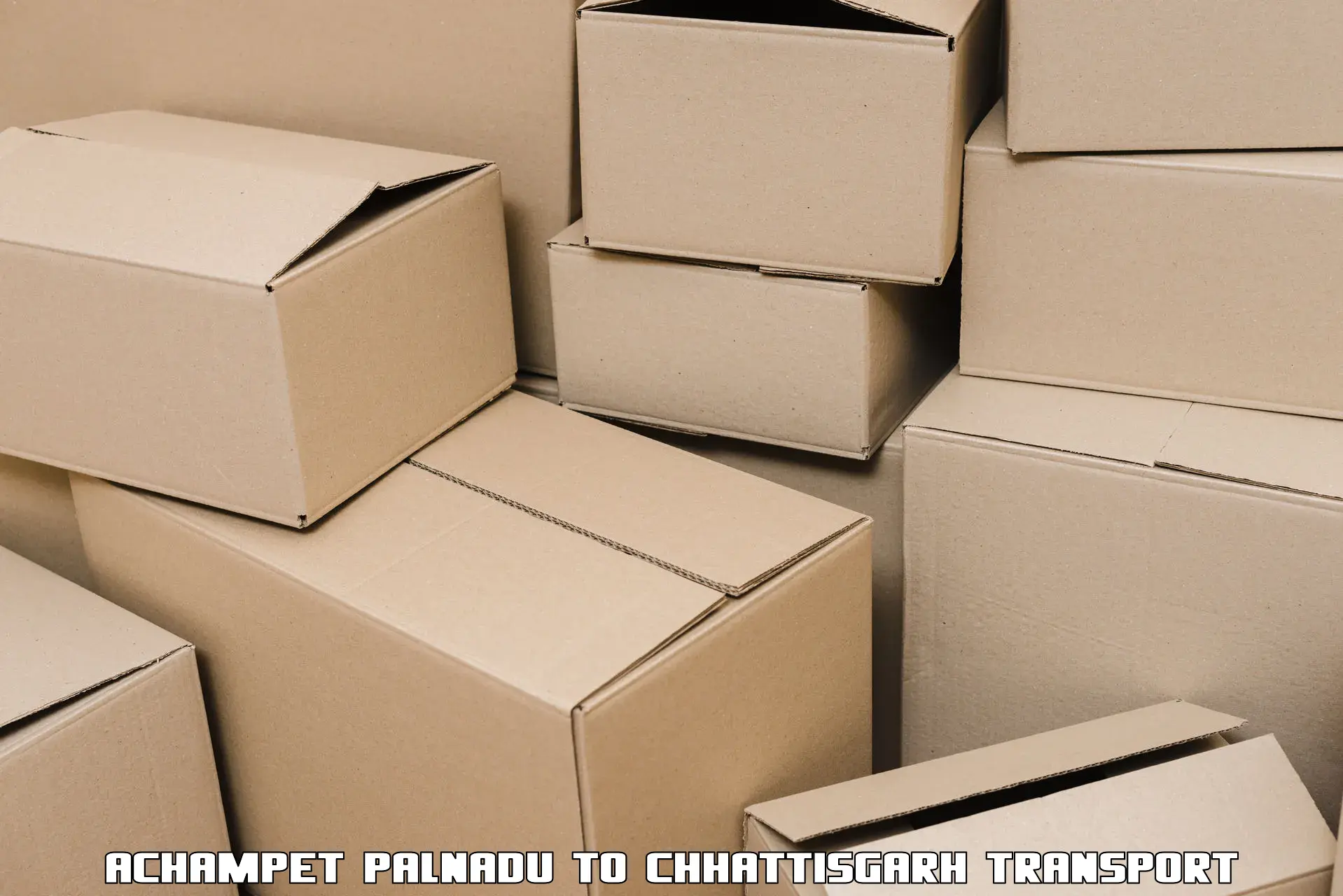 Package delivery services Achampet Palnadu to Pandariya