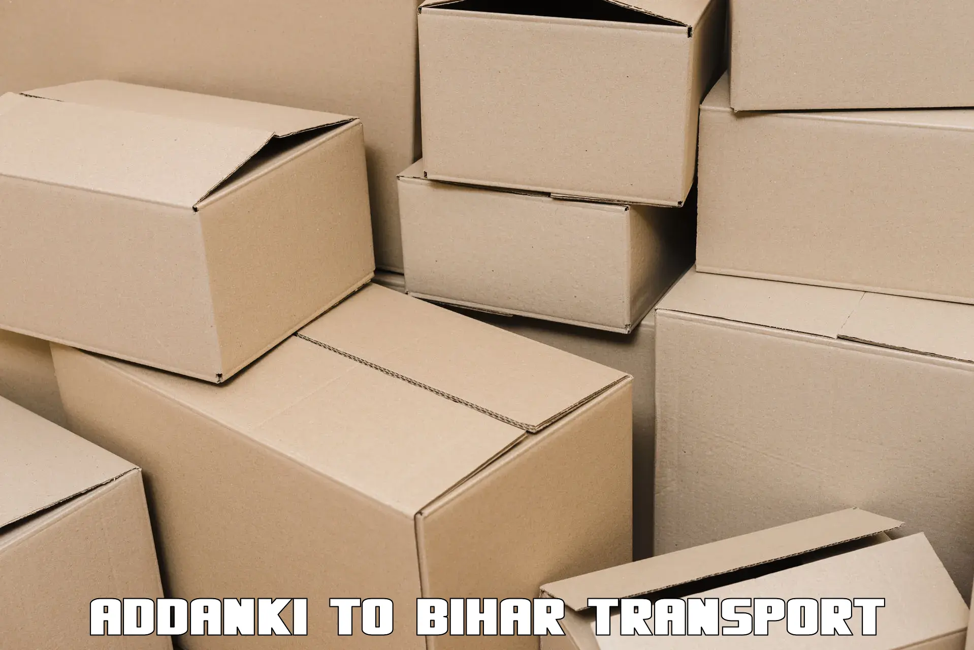 Express transport services Addanki to Dumraon