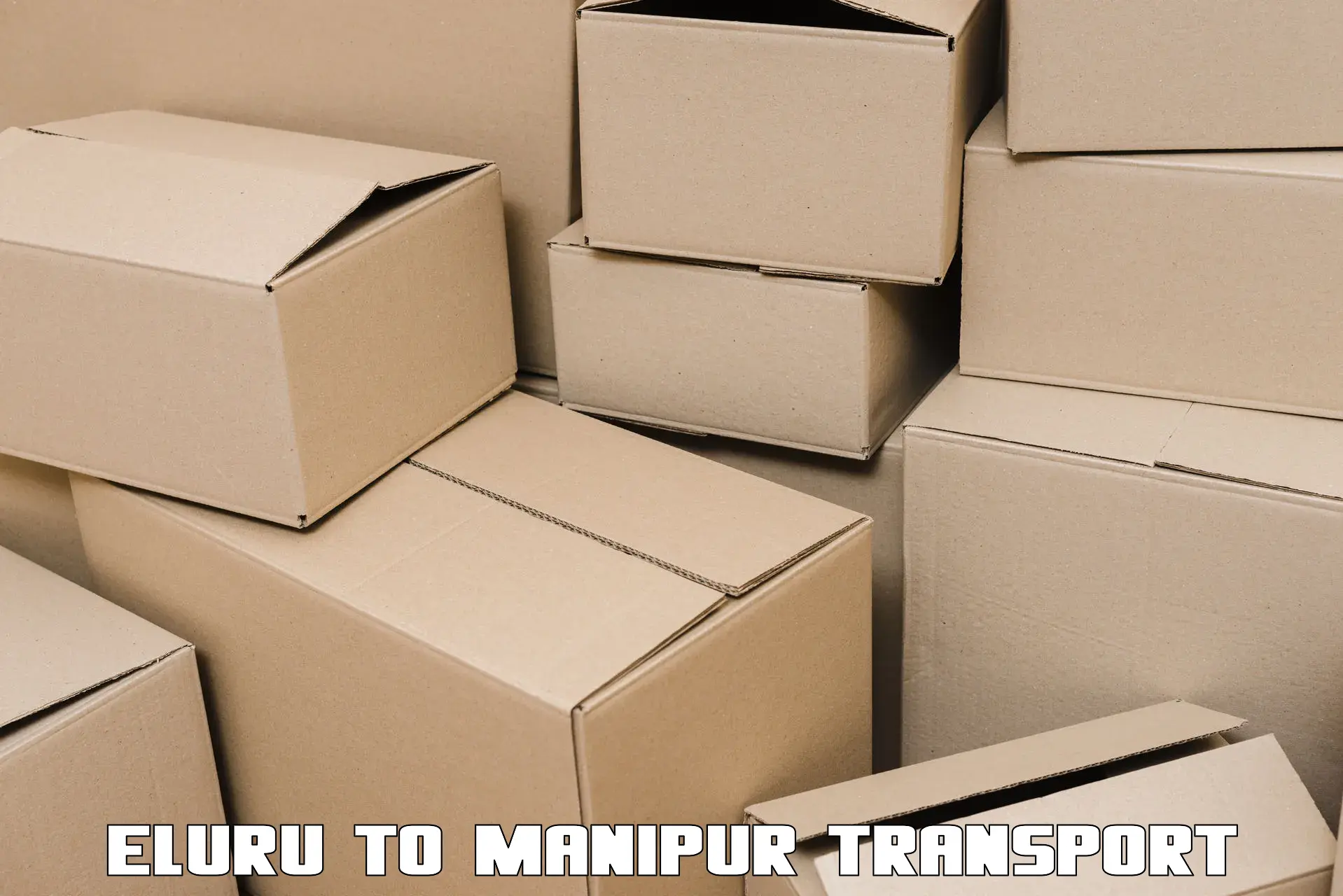 Vehicle courier services Eluru to Kangpokpi