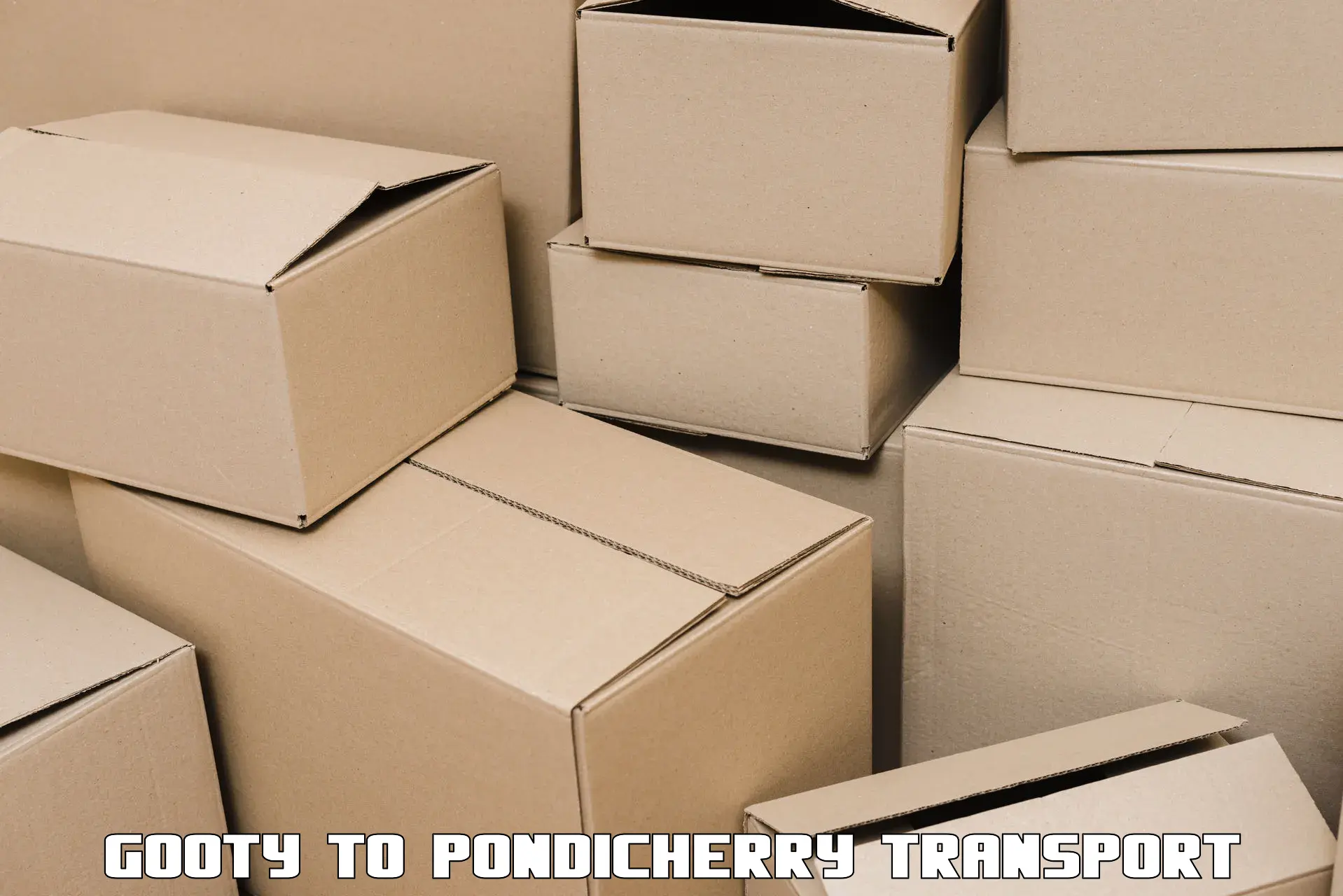 Part load transport service in India Gooty to Pondicherry University