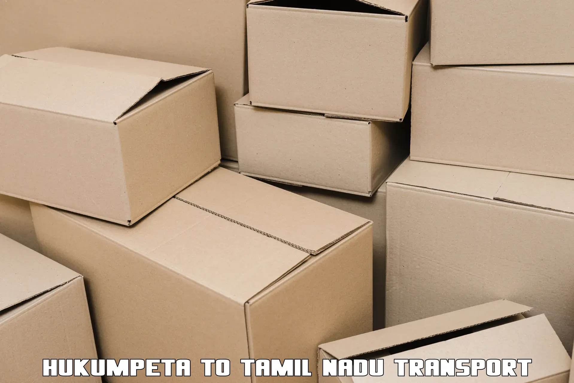 Parcel transport services Hukumpeta to Shanmugha Arts Science Technology and Research Academy Thanjavur