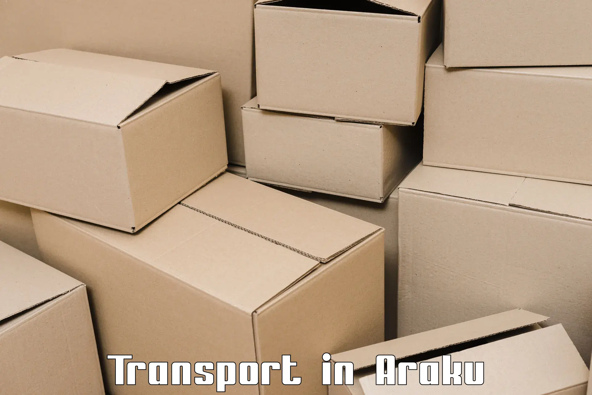 Pick up transport service in Araku