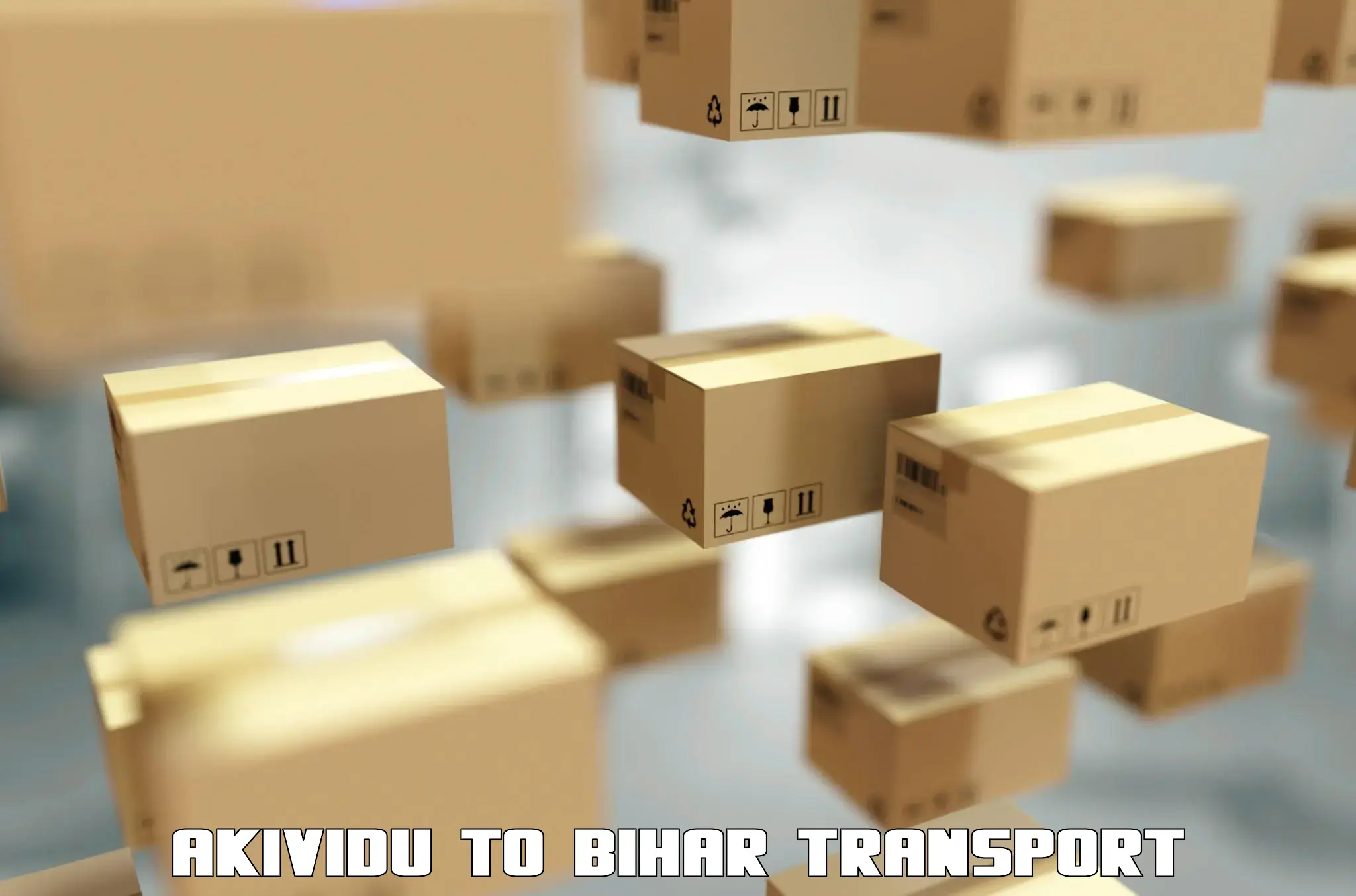 Part load transport service in India Akividu to Brahmapur