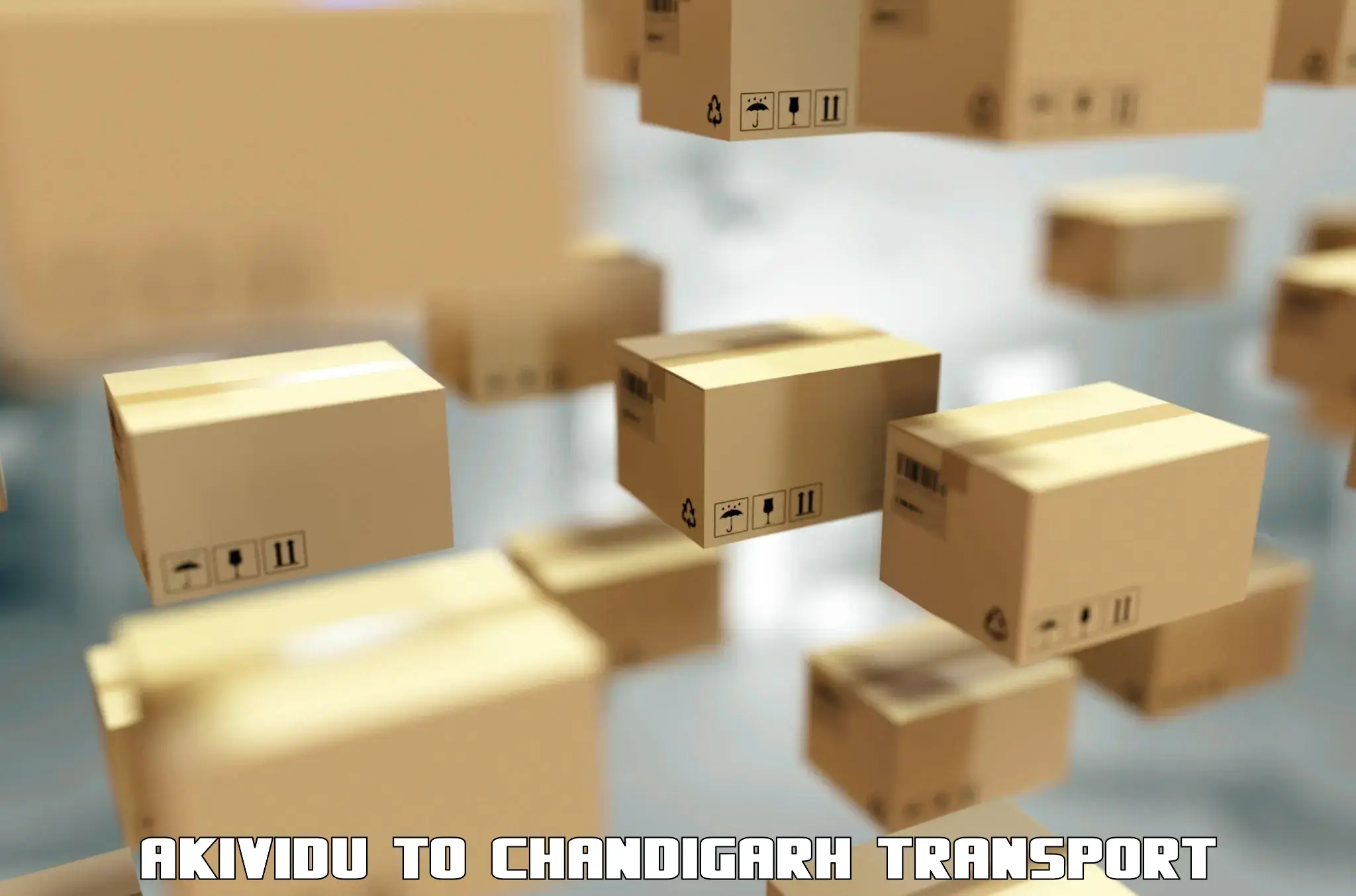 Transportation solution services Akividu to Chandigarh