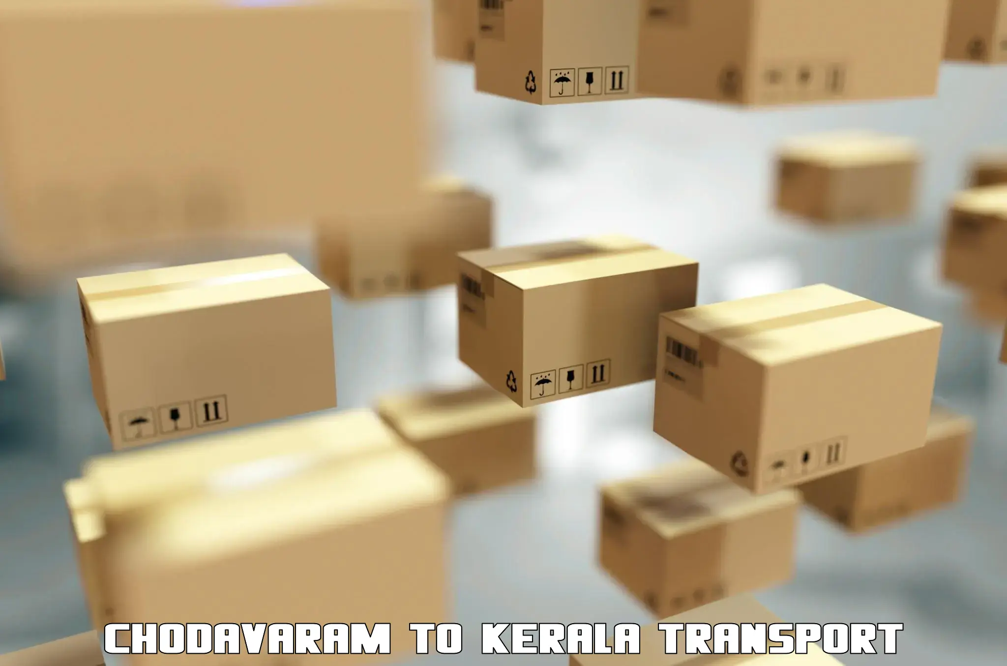 Daily parcel service transport Chodavaram to Kottarakkara