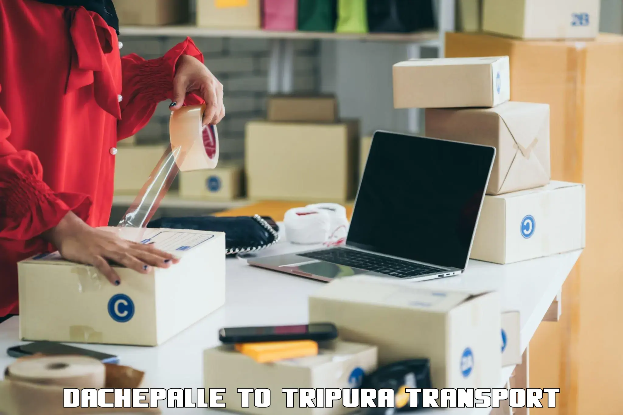 Pick up transport service Dachepalle to IIIT Agartala