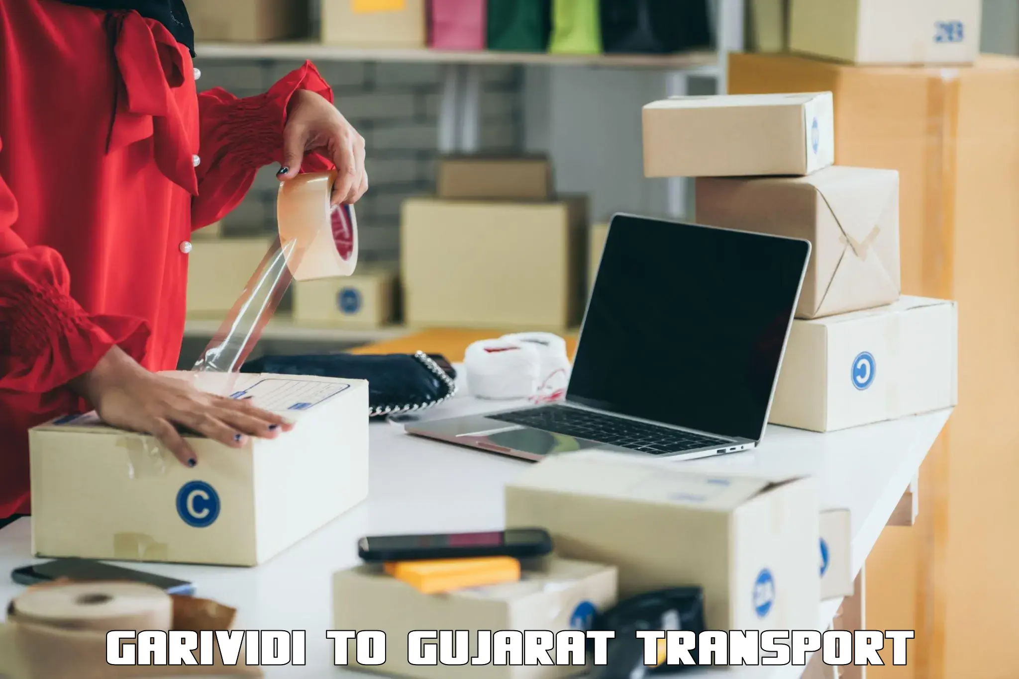Transport in sharing Garividi to Gujarat