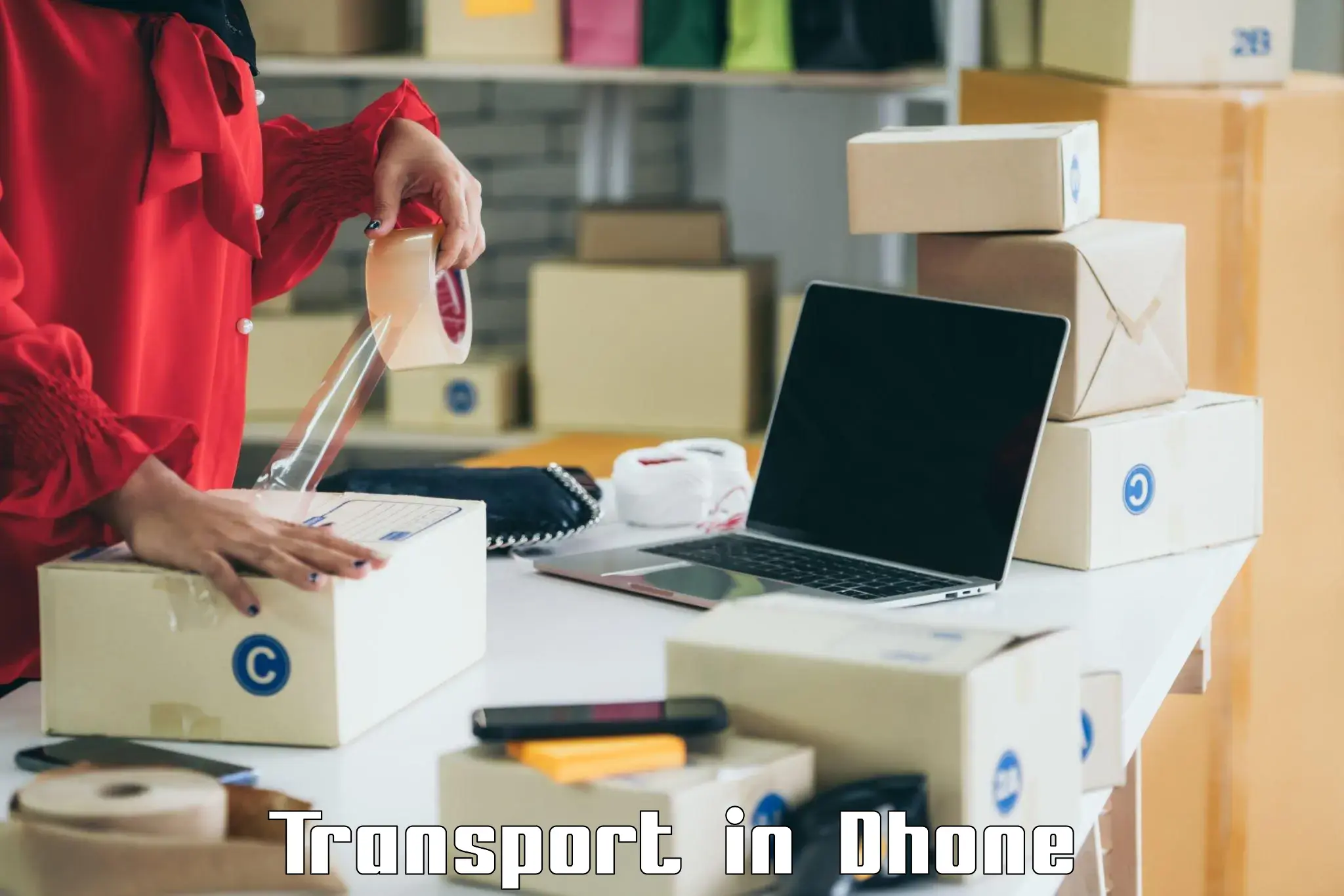 Package delivery services in Dhone