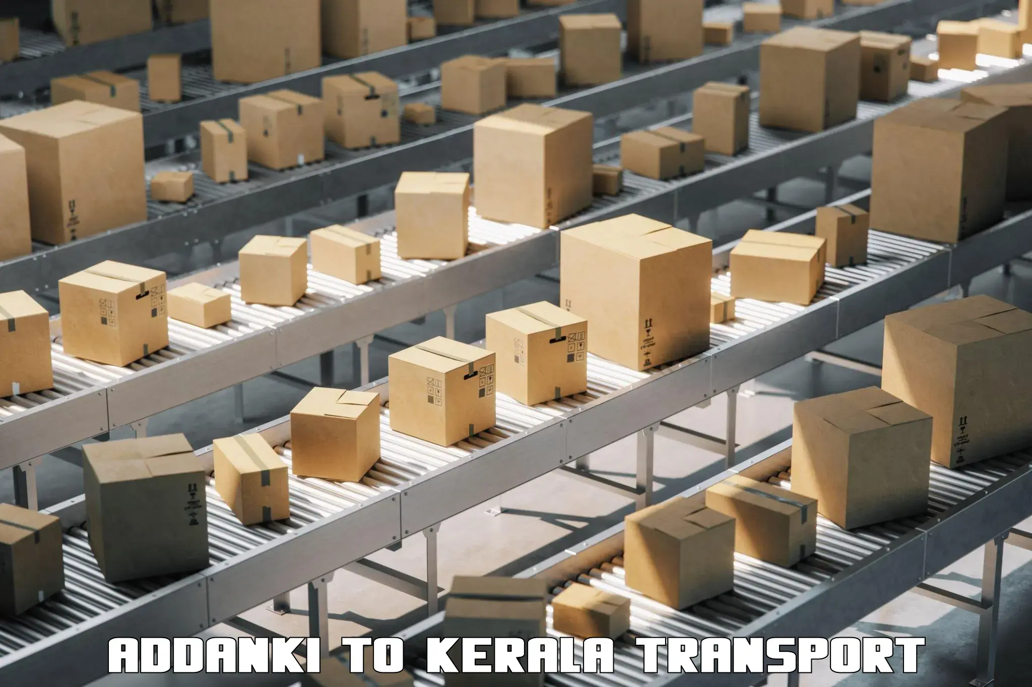 Package delivery services Addanki to Kakkur