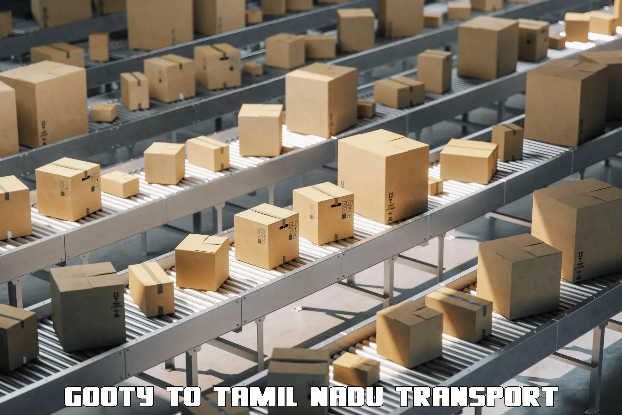 Domestic goods transportation services Gooty to IIT Madras