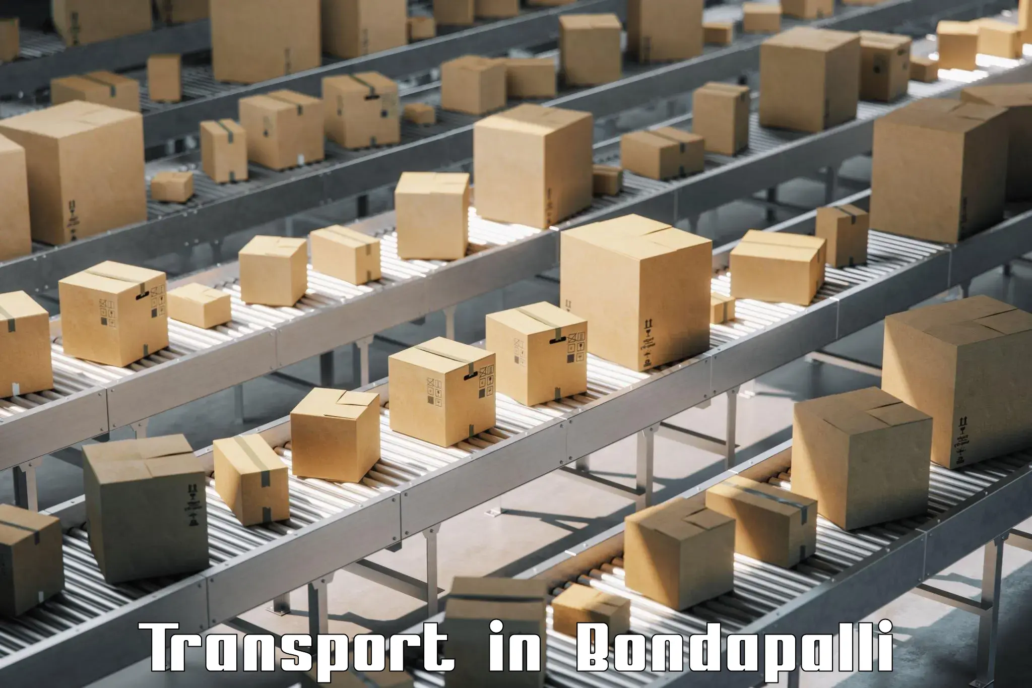 Nearest transport service in Bondapalli