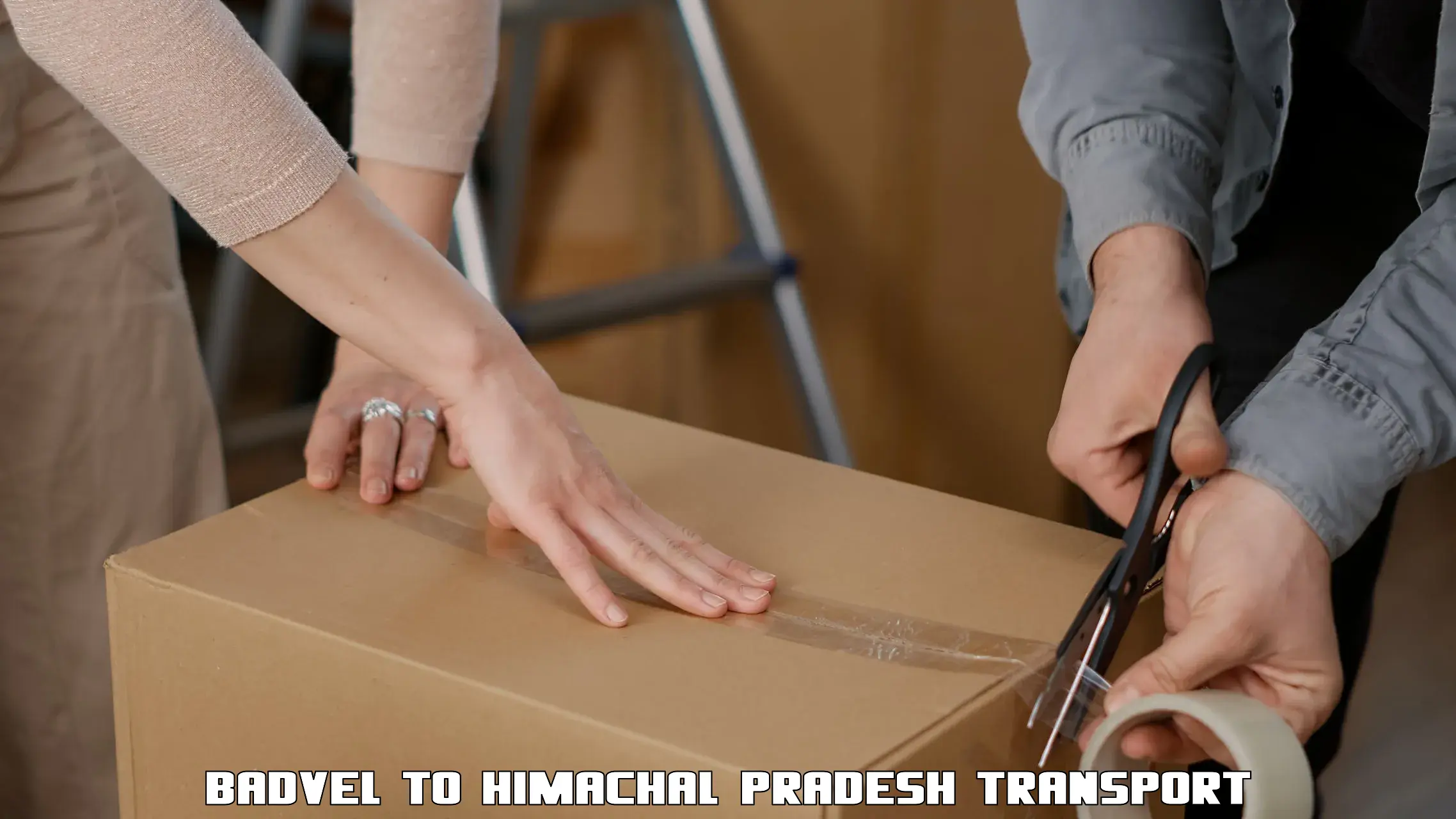 Interstate transport services Badvel to Bilaspur Himachal Pradesh