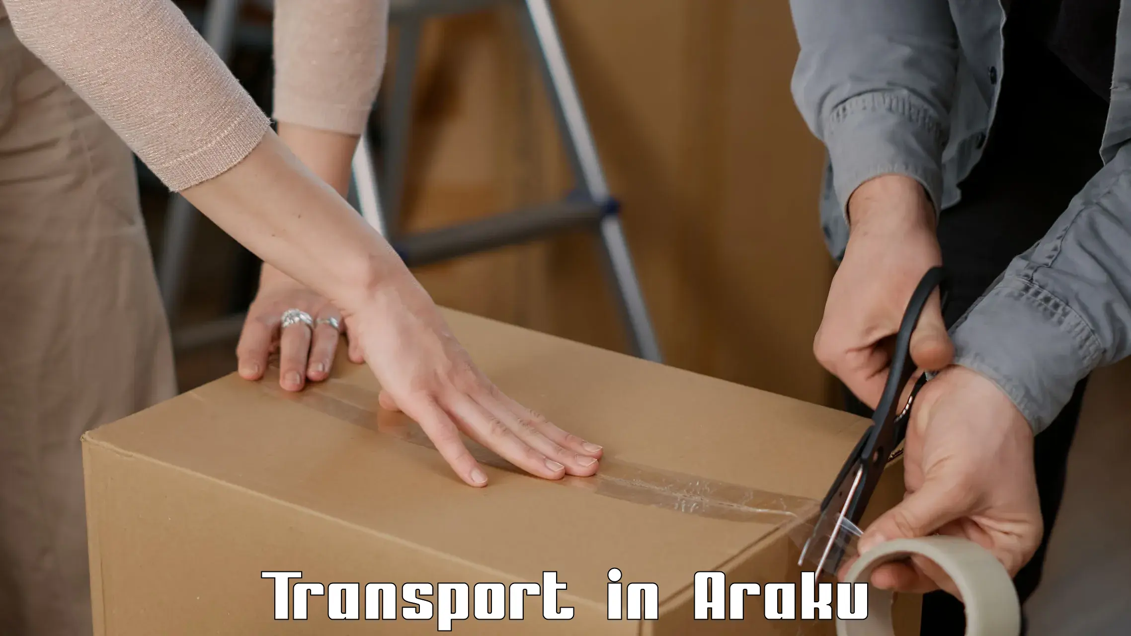 India truck logistics services in Araku