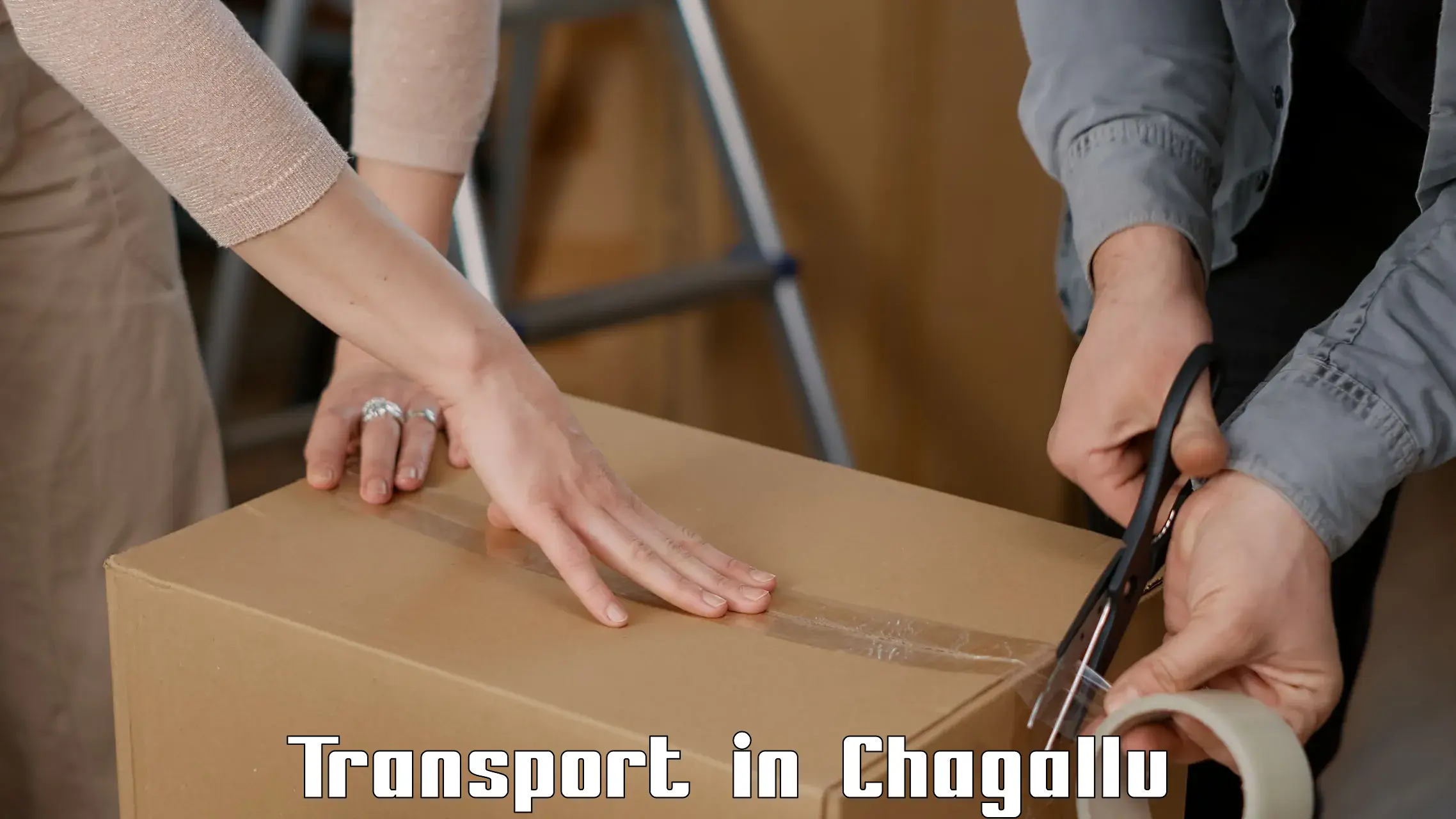 Online transport booking in Chagallu